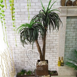 Пальма декоративная двойная высотой 125 см