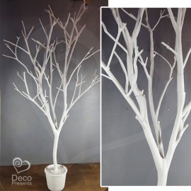 Дерево белое из природных веток