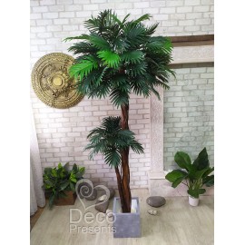 Пальма искусственная двойная 190 см