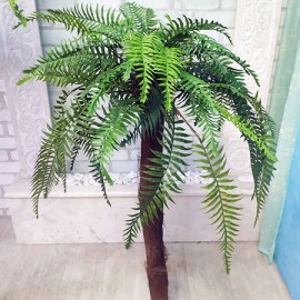Искусственная пальма одинарная высота 1 метр