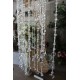 Декор дерево №02 из белых веток с подвесками