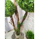 Декоративное дерево Самшит 160 см с тремя шарами