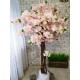 Рожева Сакура №02 штучне дерево із квітів