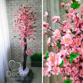 Сакура искусственная розовая высота 170 см