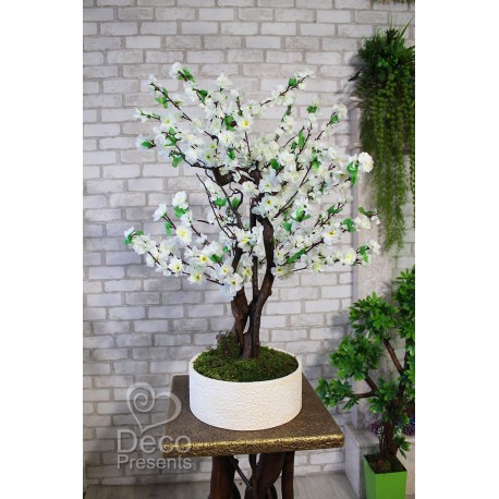Сакура белая №08 искусственное дерево