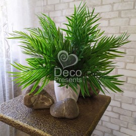 Искусственное растение в горшке пальмовый куст