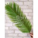 Искусственная ветка финиковой пальмы 65 см