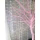 Дерево декоративное розовое из природных веток