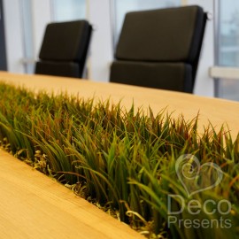 Декоративна трава для офісного столу на замовлення.