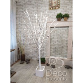 Дерево 170 см декоративное из белых веток
