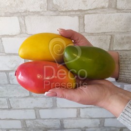 Плоды манго искусственные крупные для декора