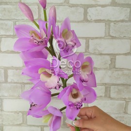 Гілка зі штучними квітами Орхідеї №35