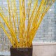 Набір гілок для вази, гілки жовті, золоті
