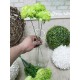 Квіти штучні салатові для декору