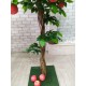 Яблуня штучна дерево з червоними яблуками