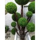 Декоративное дерево из восьми самшитовых шаров высота 2 метра