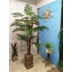Пальма искусственная кокосовая, финиковая, высота 2-4 метра