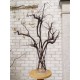 Декоративні гілки для підлогової вази, коріння коричневе 7 шт