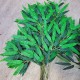 Листья искусственного бамбука зеленые