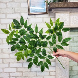 Ветки с искусственными листьями Вистерии