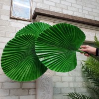 Искусственный лист веер, пальма-зонтик для декора