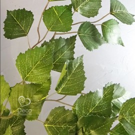 Искусственные ветки с листьями берёзы