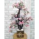 Декоративное дерево цветущая сакура бонсай