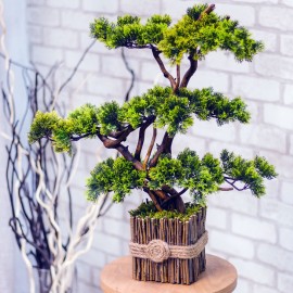 Искусственная туя №59 декоративное дерево бонсай