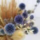 Букет из колосков пшеницы природными с сухоцветами