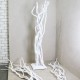 Біле дерево 2,5 метра з природних кручених гілок