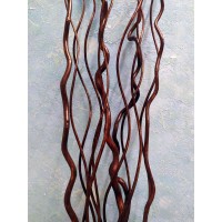 Набор коричневых веток для напольной вазы и декора интерьера