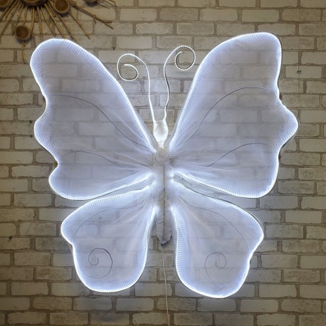 Світильник світлодіодний Метелик великий білий