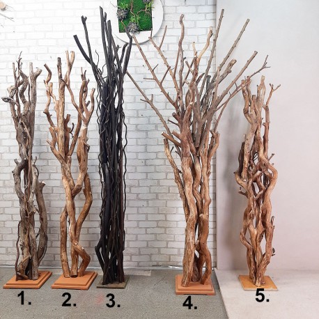 Стволы и ветки крученые для больших деревьев