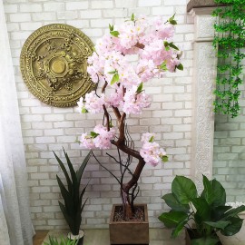 Дерево рожева сакура 96 зі штучних квітів