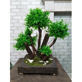 Бонсай искусственный 77 Самшит