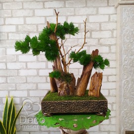 Бонсай штучний сосна 40 см висота дерева