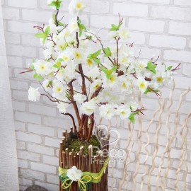 Искусственное дерево 36 сакура лимонная