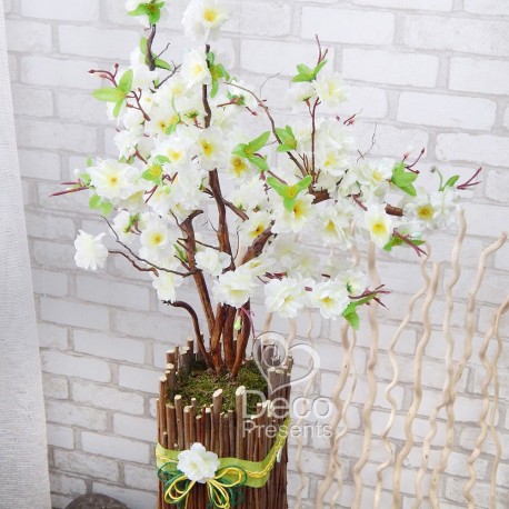 Искусственное дерево 36 сакура лимонная