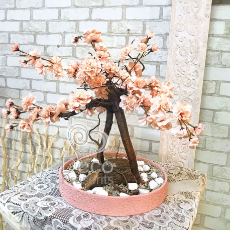 Кремова сакура 17 штучне дерево