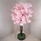 Декоративне дерево із квітів рожевої сакури 120 см