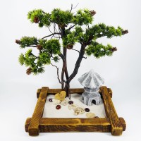 Бонсай 02 настольный сад камней