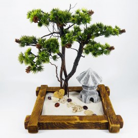 Бонсай 02 настольный сад камней