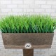 Трава штучна Осока №36 у квадратному вазоні