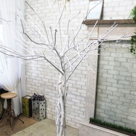 Дерево белое из природных веток