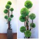 Дерево декоративное из семи зеленых шаров