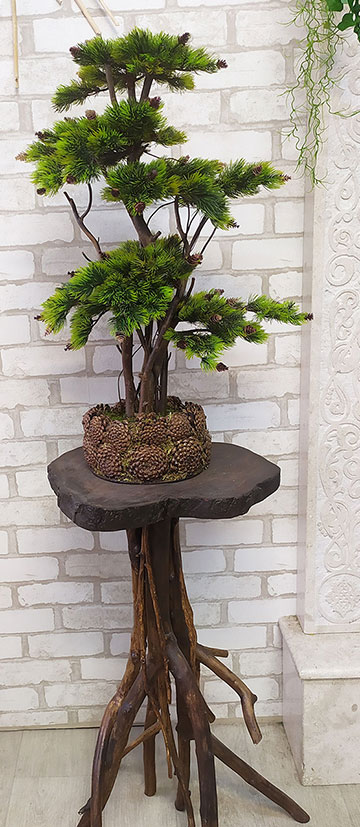 Искусственное дерево 109 бонсай сосна
