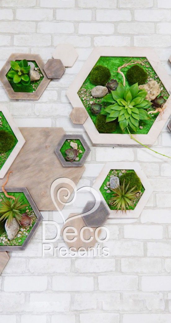 Настенный декор из дерева