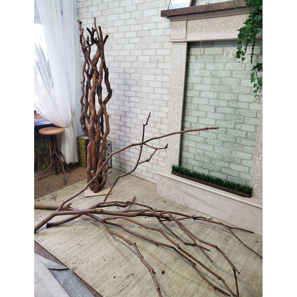 Стволы и ветки крученые для больших деревьев