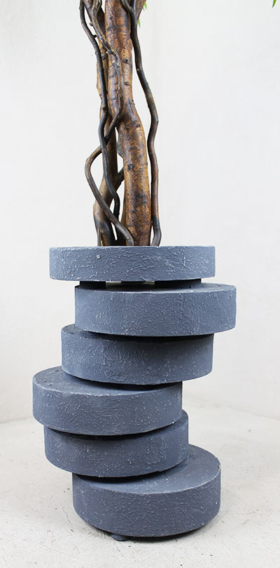 Декоративные вазоны для искусственных деревьев и растений