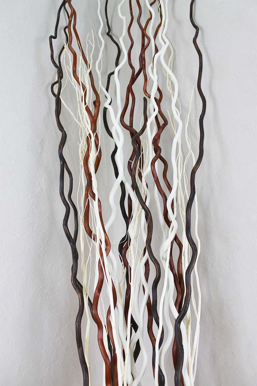 Набор волнистых веток для напольной вазы